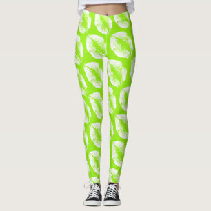Weiße Lippen Modernes Limon Leggings