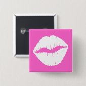 Weiße Lippen-Taste Button (Vorne & Hinten)