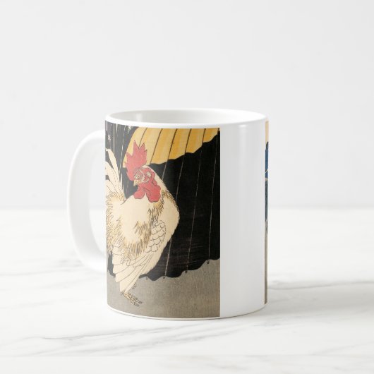 Weiße Liste Kaffeetasse (Vorderseite Links)