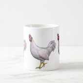 Weiße Liste Kaffeetasse (Mittel)