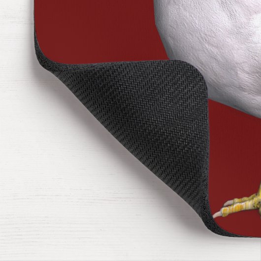 Weiße Liste Mousepad (Ecke)