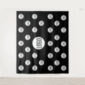 Weiße Logos für schwarze Unternehmen, Schritt und Wandteppich (Vorderseite)