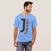 Weiße Long Juventina 1897 Freunde T-Shirt (Vorne ganz)
