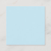 Weiße Lotus-Blume leuchten Begleitkarte (Rückseite)