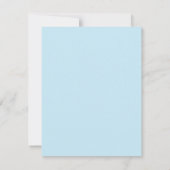 Weiße Lotus-Blume leuchten RSVP Karte (Rückseite)