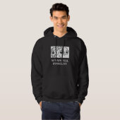 Weiße Löwen 12 Hoodie (Vorne ganz)