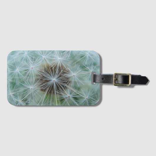 Weiße Lüster Gepäckanhänger (Vorderseite (Horizontal))