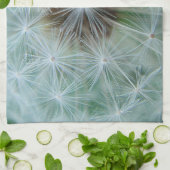 Weiße Lüster Geschirrtuch (Gefaltet)