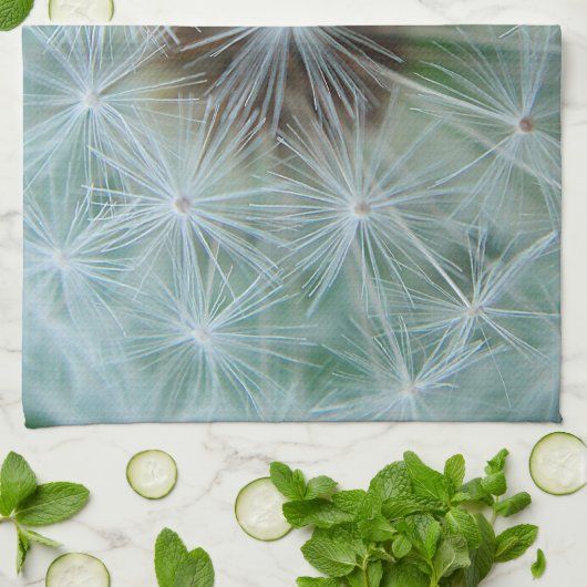 Weiße Lüster Geschirrtuch (Gefaltet)