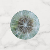 Weiße Lüster Konfetti (Klein Vorderseite)