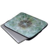 Weiße Lüster Laptopschutzhülle (Vorne Knopf)