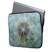 Weiße Lüster Laptopschutzhülle (Vorderseite Links)