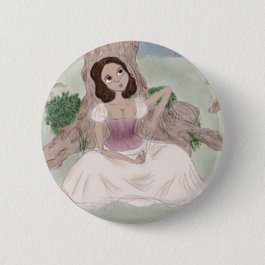 Weiße Magie Button (Vorderseite)