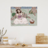 Weiße Magie Poster (Küche)