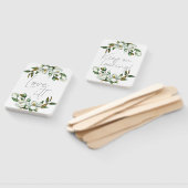 Weiße Magnolia Rustikale Flora sagt Ja zum Kleid Fächer (Non-assembled)