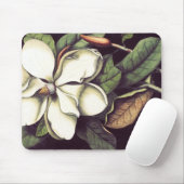 Weiße Magnolie Mousepad, cooles Mousepads (Mit Mouse)