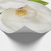 Weiße Magnolien-Blumen-Magnolien-BlumenBlumen Geschenkpapier (Ecke)
