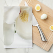 Weiße Magnolien-Blumen-Magnolien-BlumenBlumen Handtuch (Viertel Falte)