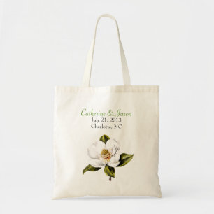 Weiße Magnolien, die Taschen-Tasche Wedding sind Tragetasche