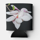 Weiße Magnolien Dosenkühler (Rückseite)