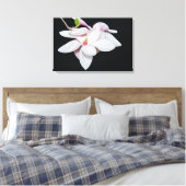 Weiße Magnolien Leinwanddruck (Insitu (Schlafzimmer))
