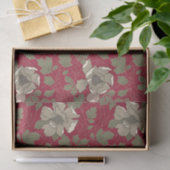 Weiße Magnolien Seidenpapier (Geschenk)