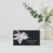 Weiße Magnolien Visitenkarte (Stehend Vorderseite)