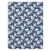 Weiße Magnolienmuster im Hintergrund, Tischdecke (Vorderseite)