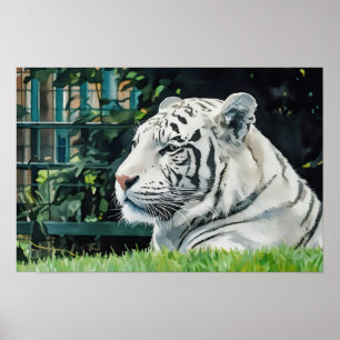 Weiße Majestät - Die Erhaltung der Wildtiere Poster