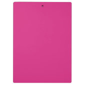 Weiße Mandala auf rosa Hintergrund Klemmbrett (Rückseite)