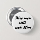 Weiße Männer Button (Vorne & Hinten)