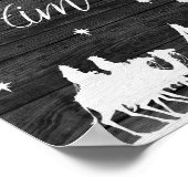 Weiße Männer drucken Poster (Ecke)