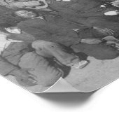 Weiße Männer (einschließlich Buffalo Bill) und Lak Poster (Ecke)