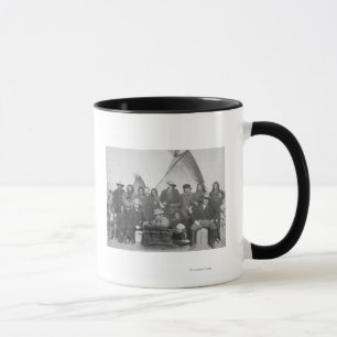 Weiße Männer (einschließlich Buffalo Bill) und Tasse