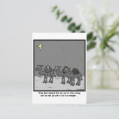 Weiße Männer Postkarte (Stehend Vorderseite)