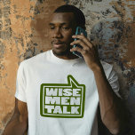 "Weiße Männer reden" bedeutet, grünen T - Shirt zu<br><div class="desc">Manchmal ist das Schärfste an Gefühlen, sie mit anderen zu teilen. Manche Männer finden das besonders schwer. Das Teilen Ihrer Gefühle hilft Ihnen, naher zu werden, zu den Leuten, die Sie interessieren und die sich um Sie kümmern, und es lindert Stress und Spannung. Sei weise, lass es einmal aus, während...</div>
