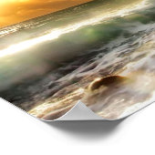 Weiße Männer sprechen Poster (Ecke)