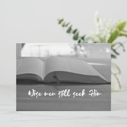 Weiße Männer suchen ihm immer noch Weihnachten (Stehend Vorderseite)