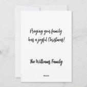 Weiße Männer suchen ihm immer noch Weihnachten (Rückseite)