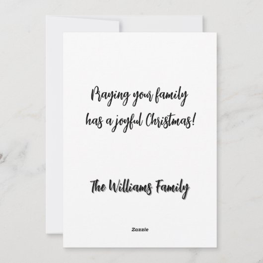 Weiße Männer suchen ihm immer noch Weihnachten (Rückseite)