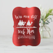 Weiße Männer suchen ihm immer noch Weihnachten (Stehend Vorderseite)