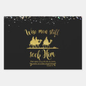 Weiße Männer suchen ihm immer noch Weihnachten Geschenkpapier Set (Vorderseite)