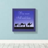 Weiße Männer suchen ihn immer noch Leinwanddruck (Insitu (Holzboden))