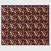 Weiße Männer suchen ihn noch, Weihnachten Geschenkpapier (Flach)