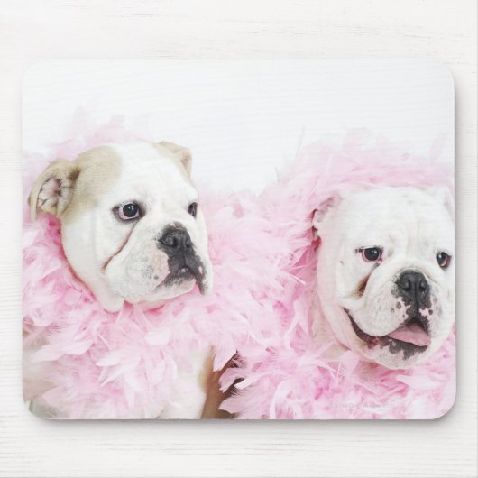 Weiße männliche und weibliche mousepad (Vorne)