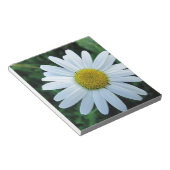 Weisse Margerite Notizblock (angewinkelt)