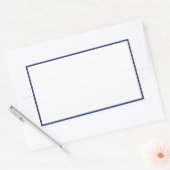 Weiße Marinebrücke, Blanche Rechteckiger Aufkleber (Umschlag)