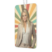 Weiße Marke Autolufterfrischer (Links)