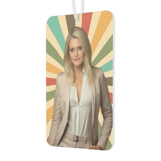 Weiße Marke Autolufterfrischer (Links)