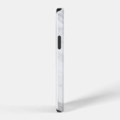 Weiße Marmor iPhone Hülle (Rechte Seite)
